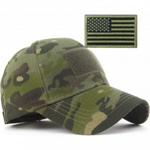 Baseball Caps Camouflage Baseball American Tactical Operator - Woodland - CK18AQ0LEUD $14.69