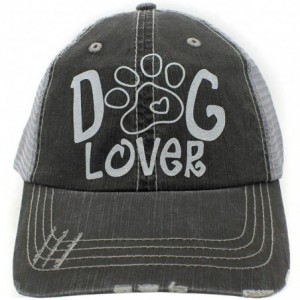 Baseball Caps Dog Lover Women's Trucker Hats & Caps Black - CA18HXWA46Q $34.94