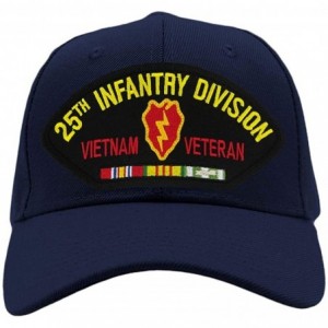 Baseball Caps 25th Infantry Division - Vietnam Veteran Hat/Ballcap Adjustable One Size Fits Most - Navy Blue - CJ18L4X8IQ9 $4...