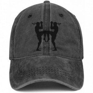 Baseball Caps Unisex Baseball Cap Cowboy Hat Hawk Dad Hats Trucker Hat - Muay Thai Kick - CF18WIDR2IG $19.99
