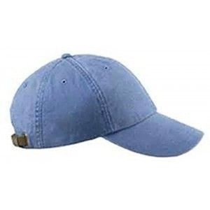 Baseball Caps Monogrammed 6-Panel Low-Profile Washed Pigment-Dyed Cap - Periwinkle - CL12IJQE7Z7 $19.69