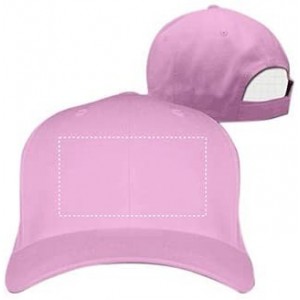 Baseball Caps Custom Hat- Customize Your Own Text Photos Logo Adjustable Back Baseball Cap for Men Women - Pink - CB18LGAWYQ2...