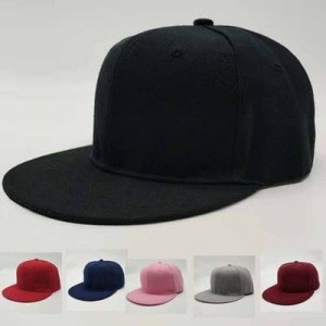 Baseball Caps Men Women Custom Flat Visor Snaoback Hat Graphic Print Design Adjustable Baseball Caps - Navy - C318GEXR67E $12.05