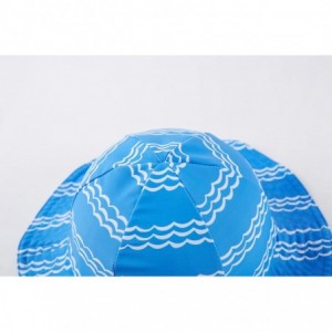 Sun Hats Baby Girls UV Sun Cap UPF 50+ Sun Protection Bucket Hat 3-6Y - Blue07 - CA18A86SM7Q $17.79