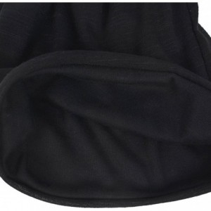 Skullies & Beanies Women's Slouchy Beanie Thin Summer Skull Cap Turban Soft Sleep Chemo Hat - 1 Black - CL198492D7N $13.53