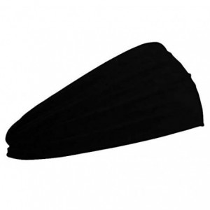 Headbands Ultimate Sports Sweat Wicking Headband (Jet Black) - Jet Black - CM18ZCMX6X6 $19.49