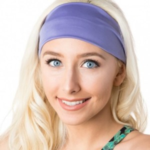 Headbands Adjustable & Stretchy Xflex Band Wide Sports Headbands for Women Girls & Teens - C612O4TI6I6 $23.07