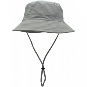 Sun Hats Womens Bucket Sun Hat UPF 50+ Light Weight Sun Protection Caps - Gray - C518C0MY0LC $24.40