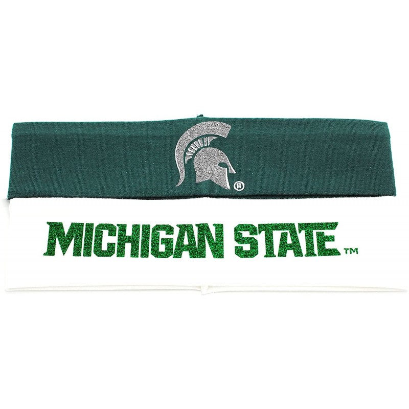 Headbands College Headbands - Cotton Headbands - Michigan State - C7188LHNC8Q $30.96