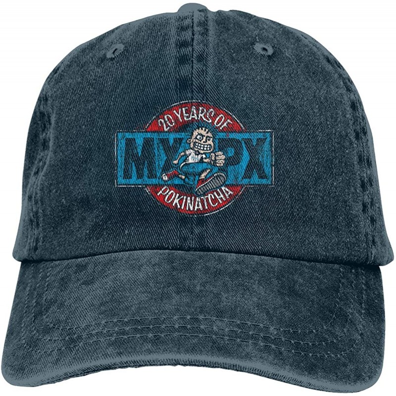 Baseball Caps Men's & Women Pigment Dyed Adjustable Jeans Baseball Cap with MxPx Logo - C018XDC5RTK $12.82