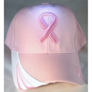 Baseball Caps Breast Cancer Awareness Pink- Pink- White- Size One Size Fits Most - CJ11PTFUDHD $9.81