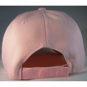Baseball Caps Breast Cancer Awareness Pink- Pink- White- Size One Size Fits Most - CJ11PTFUDHD $9.81