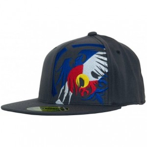 Baseball Caps Colorado Cropped Eagle 210 Flexfit Hat - CE11V085QJD $56.30