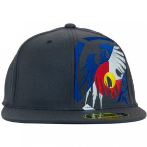 Baseball Caps Colorado Cropped Eagle 210 Flexfit Hat - CE11V085QJD $30.90