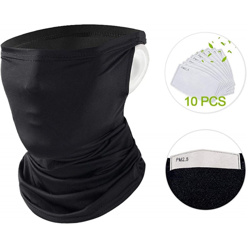 5Pack Neck Gaiter Neck Scarf Breathable Balaclava UV Dust Protection ...