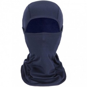 Balaclavas Balaclava Face Mask for Men Women Motorcycle Windproof Face Cover Ninja Mask - Navy - CV1983XGWLQ $26.24