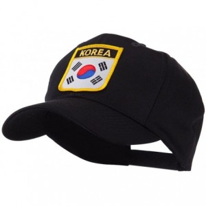 Baseball Caps Asia Australia and Other Flag Shield Patch Cap - Korea - C718WQY2229 $44.90