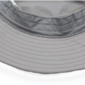 Sun Hats Womens Bucket Sun Hat UPF 50+ Light Weight Sun Protection Caps - Gray - C518C0MY0LC $24.40