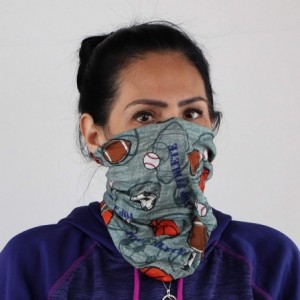 Balaclavas Seamless Face Mask Bandanas for Dust- Outdoors- Festivals- Sports - Sport Grey - CW198D8R9RT $16.62