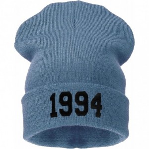 Skullies & Beanies Beanie Hat Women Men Winter Warm Black Bad Hair Day Oversized - 1994 Grey - CB11HM5N7JJ $19.15