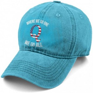Baseball Caps Personalized Vintage Adjustable Cotton Baseball - Blue - C318S4IHIY3 $24.17
