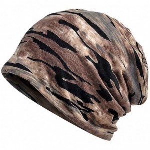 Skullies & Beanies Cotton Face Bandanas for Sports Headwear Headband Neck Gaiter Chemo Cap Hair Loss Beanie Nightcap - C-1393...