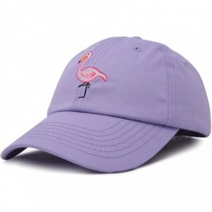 Baseball Caps Flamingo Hat Women's Baseball Cap - Lavender - C418M63CRED $26.47