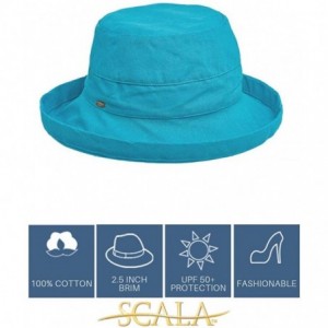 Sun Hats Women's Medium Brim Cotton Hat - Olive - CC119MC5R57 $27.61