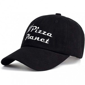 Baseball Caps Pepperoni Pizza Embroidered Dad Hat Adjustable Cotton Cap Baseball Cap for Men and Women - Black Style 6 - C918...