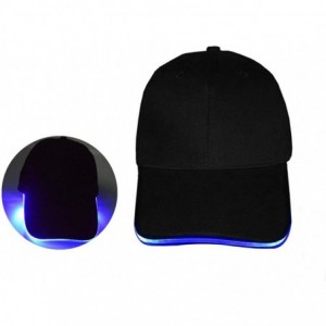 Baseball Caps LED Hat Bright Lights Unisex Cap for Hunting- Jogging- Outdoor(Blue) - CX17AZQQL3M $18.06