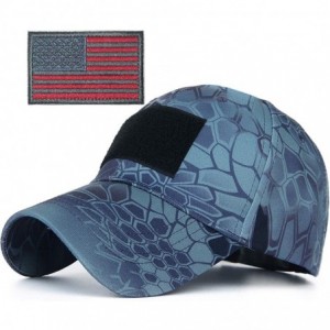 Baseball Caps Camouflage Baseball Tactical - Navy - CO18GNUA8N7 $24.29
