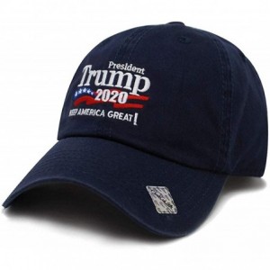 Baseball Caps Trump 2020 Keep America Great Campaign Embroidered US Hat Baseball Cotton Cap PC101 - Pc101 Navy - C81946SIS2I ...