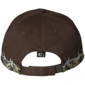 Baseball Caps BRB605 - Barbed Wire Camo Cap - Brown/Mossy Oak Country - CP12D98OMM3 $9.86