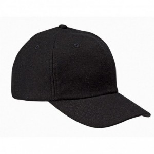 Baseball Caps Wool Baseball Cap (BA528) - Black - CK11UCUBBCV $22.01