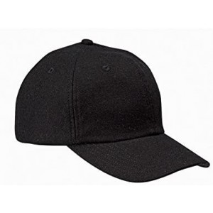 Baseball Caps Wool Baseball Cap (BA528) - Black - CK11UCUBBCV $10.76