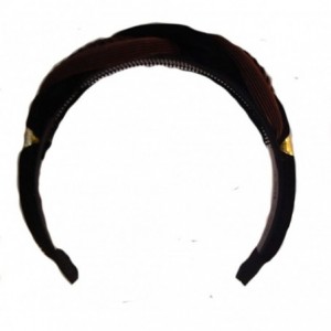 Headbands Hairband- Twisted - Brown - C3113D62OQX $18.06
