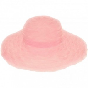 Sun Hats Great Deals! Braided Poly Hat / Pink - CA112U8LDHL $25.55