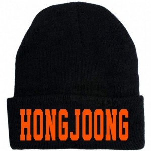 Skullies & Beanies ATEEZ Beanie Hongjoong Jongho Mingi San Seonghwa Wooyoung Yeosang Yunho Beanie Knitted Hat Cap(Hongjoong) ...