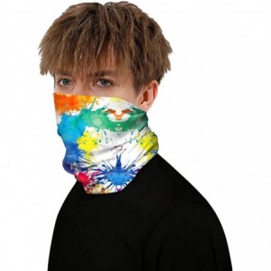 Balaclavas Tie Dye Print Face Mask Bandana Balaclava UV Protection Headwear Multipurpose Neck Gaiter for Men Women - CW197S5H...
