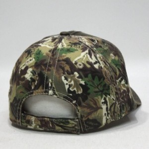 Baseball Caps Heavy Washed Wax Coated Cotton Adjustable Low Profile Men Women Baseball Cap - Camouflage/Brown - C1126HYS4R5 $...