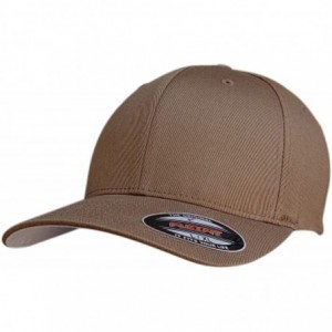 Baseball Caps Coyote Brown Flexfit Fitted Hat - CV18GLULDO7 $28.92
