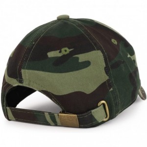 Baseball Caps Rock On Embroidered Dad Hat Adjustable Cotton Baseball Cap - Camo - CQ18C70345H $17.16