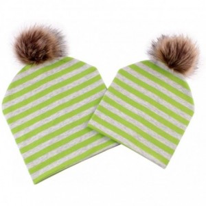 Skullies & Beanies 2 Pack Winter Warm Hats Parent-Child Hat Warmer Mother&Baby Daughter/Son Family Beanie Ski Hairball Cap - ...