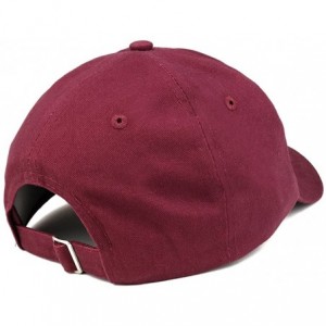 Baseball Caps American Flag and USA Embroidered Dad Hat Patriotic Cap - Maroon - CY185HS3TZA $17.46
