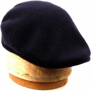 Newsboy Caps Men's Seamless Wool 507 - Navy - C912NA3929C $40.26