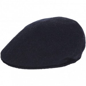 Newsboy Caps Men's Seamless Wool 507 - Navy - C912NA3929C $23.41