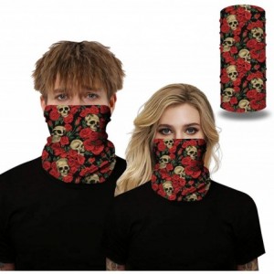 Balaclavas 3D Face Mask Seamless Bandana Unisex Headscarf UV Protection Scarf - Color C - CN199ZX33HM $16.02