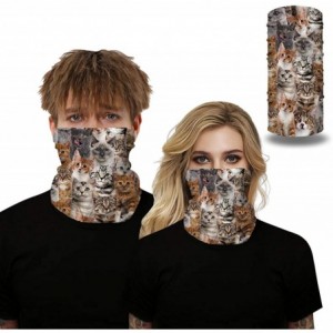 Balaclavas 3D Face Mask Seamless Bandana Unisex Headscarf UV Protection Scarf - Color C - CN199ZX33HM $16.02