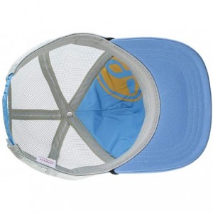Baseball Caps Women's Matty Trucker Hat - Blue - CA18HI9ZTM0 $26.51