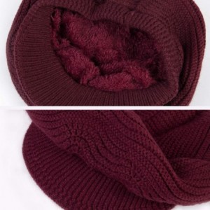 Skullies & Beanies 2 Pack Winter Hats for Women Slouchy Beanie for Women Beanie Hats - D-red Womens Hats - C618UMLN7UT $16.58